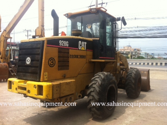 รถตัก CAT 928G บจก.สหสินอีควิปเม้นท์ โทร.081-5851880, 02-5168100-1 www.sahasinequipment.com รถตัก CAT 928G บจก.สหสินอีควิปเม้นท์ โทร.081-5851880, 02-5168100-1 www.sahasinequipment.com