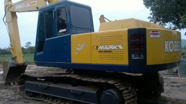 Kobelco SK200 Mark 2 เก็บใหม่ เครื่องเดิม ปั้ม K3V ตัวเดินใหญ่ เอวแน่น เครื่องแน่น ปั้มแรงดี เอกสาร Inv