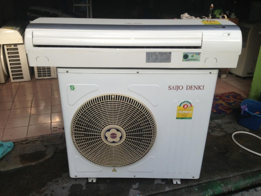 **** ขายแอร์ SAIJO DENKI 24000 BTU ตัว TOP (มี APS) สภาพใหม่มาก ****