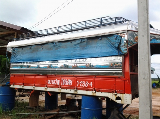 Isuzu กะบะโดยสาร กะบะยาว 4.3 เมตร พร้องหลังคามิเนียม เบาะสวย พื้นไม้สวย