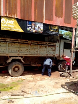 Hino Fc2w 120 เครื่องพังนะคับ