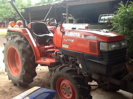 คูโบต้า L3408 4 wd เดิมๆ สวยๆ ดีๆ ทำงาน 954 ชั่วโมง สาวงามออกจากไร่ครับ