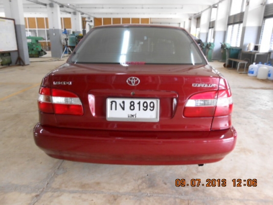 ขายเก๋ง Toyota Corolla พร้อมใช้งาน แอร์ CD ล้อแม๊กซ์