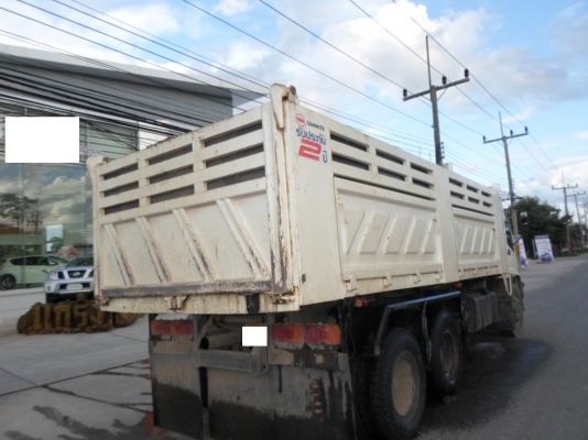 ขายสิบล้อ ISUZU เดก้า 270 ยูโร2 ปี 51 แม็กโหลด ดั้มสามมิตร  ใช้งานน้อยมาก