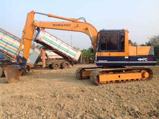 Komatsu pc120-3 รถพร้อมใช้งาน บูทโซ่ดี แอร์เย็น