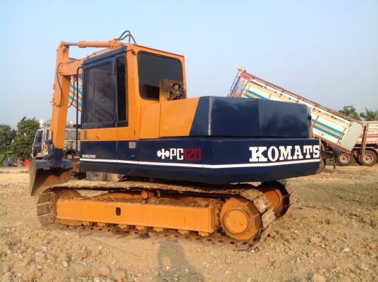 Komatsu pc120-3 รถพร้อมใช้งาน บูทโซ่ดี แอร์เย็น