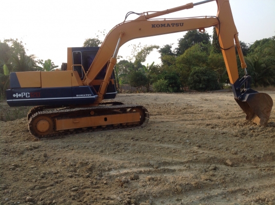 Komatsu pc120-3 รถพร้อมใช้งาน บูทโซ่ดี แอร์เย็น