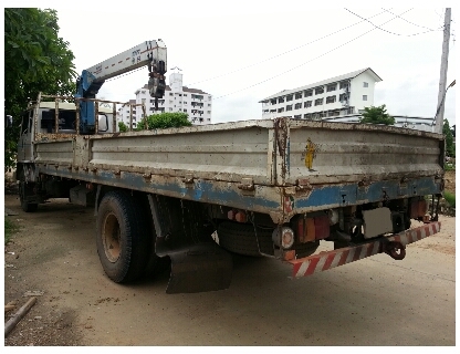 ขาย รถบรรทุก ติดเครน Hino F17