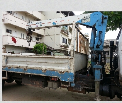 ขาย รถบรรทุก ติดเครน Hino F17