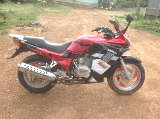 รถจักรยานยนต์พลาตินัม 150 ซีซี รถจักรยานยนต์พลาตินัม 150 ซีซี