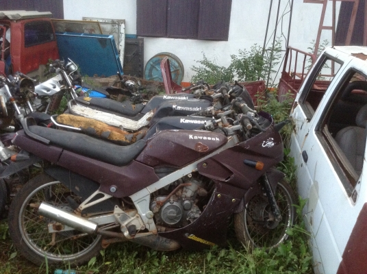 รถจักรยานยนต์ คาวาซากิ เคอาร์ 150 ซีซี