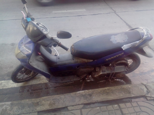 ขาย นูโวตัวเก่า เน่าๆ เครื่องติดขี่ได้ปกติ ตามสภาพ 7500 มีชุดโอน