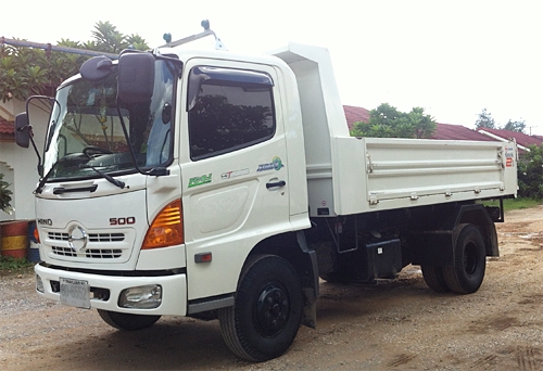 ขาย 6 ล้อดัมพ์ HINO 500 ดัพม์สามมิตร 175แรงม้า ยูโร3 สภาพ95\%