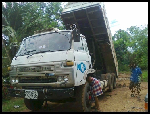 สิบล้อนิสสัน UD CW30 ติดแก๊ส NGV