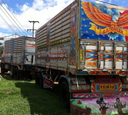 HINO MEGA FM 260 HP EURO1 ปี 48 รถพ่วงแม่+ลูก กระบะดั๊มพ์มิเนียมคอกเกษตรทั้งแม่ทั้งลูกสภาพสวยจัดทั้งคัน แม่กระบะมิเนียมของอู่พรชัยสุพรรณบุรี ลูก 2 เพลาดั๊มพ์ของอู่ SA เทรลเลอร์ความยาว 6.50 เมตร เครื่องแน่นแรงดี ภายในเก๋งสวยครบเพียบพร้อม ช่วงล่างแน่นยางสภา HINO MEGA FM 260 HP EURO1 ปี 48 รถพ่วงแม่+ลูก กระบะดั๊มพ์มิเนียมคอกเกษตรทั้งแม่ทั้งลูกสภาพสวยจัดทั้งคัน แม่กระบะมิเนียมของอู่พรชัยสุพรรณบุรี ลูก 2 เพลาดั๊มพ์ของอู่ SA เทรลเลอร์ความยาว 6.50 เมตร เครื่องแน่นแรงดี ภายในเก๋งสวยครบเพียบพร้อม ช่วงล่างแน่นยางสภา