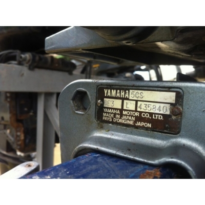 ขายเครื่องยนต์เรือ Yamaha 5แรงม้า 2 จังหวะ จากญี่ปุ่น