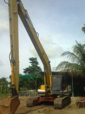 ขายด่วน!!!  KOBELCO MARK 3 บูมอาร์มยาว สภาพสวยพร้อมใช้งานค่ะ