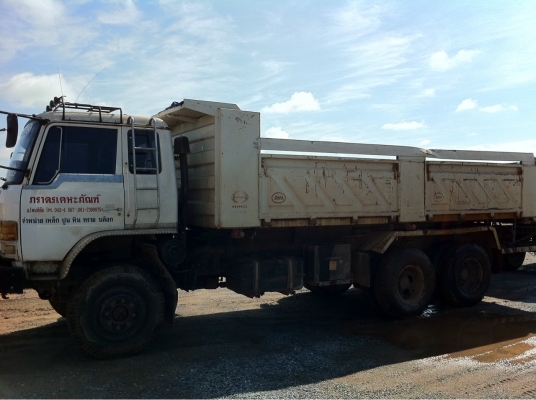 ขายรถบรรทุก แม่ ลูก HINO SUMO 227 ดั้มสามมิตร รถออกห้าง เครื่องEM 100 เดิมทั้งคัน ยางดี คัสชีสวย โทร 0862254227