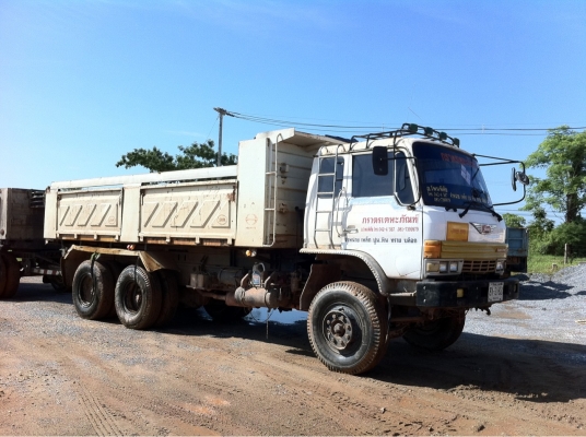 ขายรถบรรทุก แม่ ลูก HINO SUMO 227 ดั้มสามมิตร รถออกห้าง เครื่องEM 100 เดิมทั้งคัน ยางดี คัสชีสวย โทร 0862254227