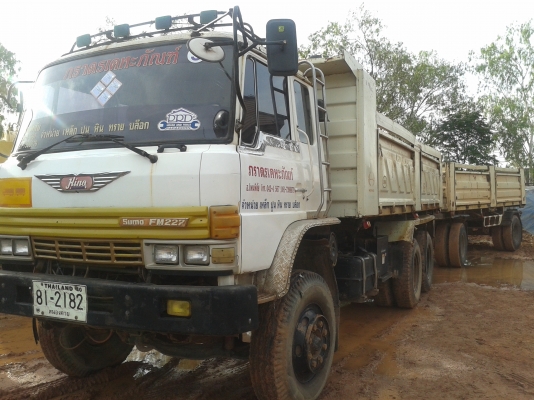 ขาย แม่ ลูก พ่วง 18 ล้อ HINO SUMO 227 เดิมทั้งคัน ยางดี คัสชีสวย โทร 0862254227