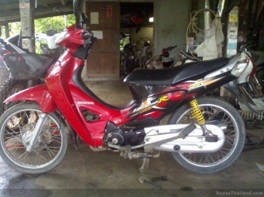 ขายเวฟ125 สีแดง ทะเบียนโอนเต็ม+เอกสารโอนครบ