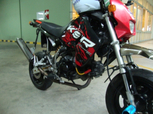 kawasaki ksr สีแดง ดำ ราคาถูกคับ 37,500.- รถ ปี 2010