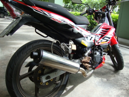 Honda sonic NEW สีแดง ดำ ราคาถูกคับ 24,500.-