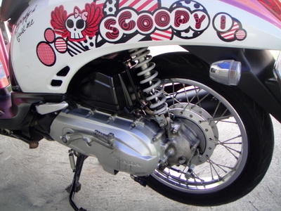 ขาย scoopy-i ชมพู-ขาว ออกลายซ่า สวยๆเลยครับ