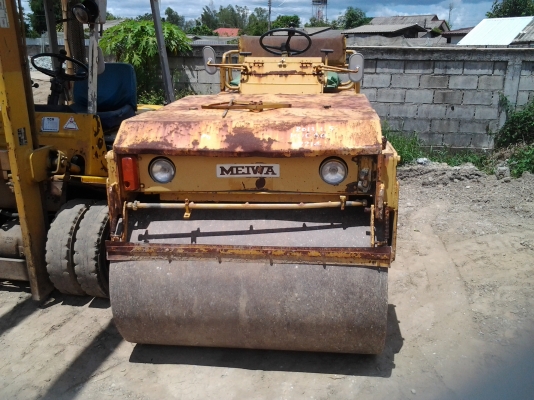 ขาย..รถบด MEIWA MUC 40A ขนาด 3.5 ตัน รถเก่าญี่ปุ่นแท้ มีใบอินวอยล์.
