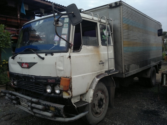 ขายรถ HINO GD174 เครื่อง EH700 รถห้าง ตู้แห้งสแตนเลต