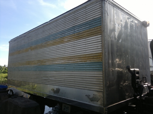 ขายรถ HINO GD174 เครื่อง EH700 รถห้าง ตู้แห้งสแตนเลต