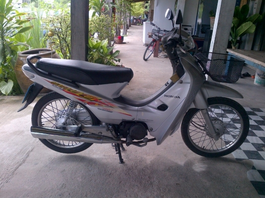 ขาย!เวฟ100 ปี47 รถเครื่องเดิมแน่นๆ  พร้อมใช้ ทะเบียน+เอกสารโอน ภาษีไม่หมด