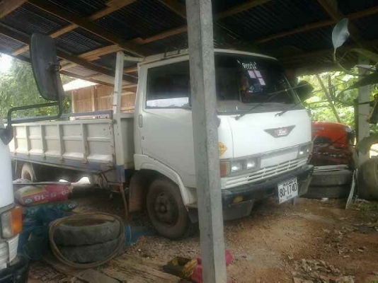 Hino Km779 เครื่อง117 wo4d กะบะเหล็กอย่างหล่อยาว 5.5 เมตร หัวเดิมบาง
