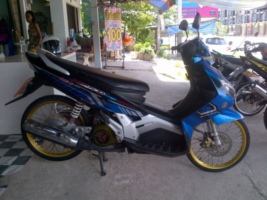 ด่วน!ยามาฮ่านูโวMX ปี49 รถเครื่องเดิมแน่นๆ พร้อมใช้ ทะเบียน+เอกสารโอน ภาษีไม่หมด 088-2197709