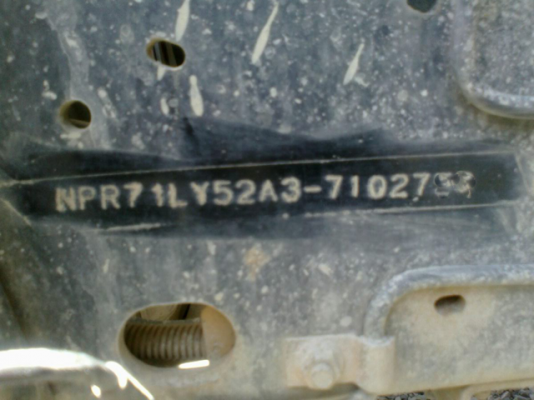 6 ล้อดั้ม ISUZU NPR 130 แรง ปี47 เครื่องเดิม เกียร์เดิม มือเดียวจากห้าง