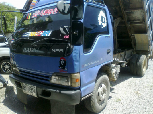 6 ล้อดั้ม ISUZU NPR 130 แรง ปี47 เครื่องเดิม เกียร์เดิม มือเดียวจากห้าง
