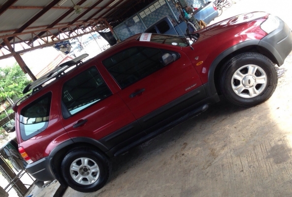 FORD ESCAPE V6 XLT 3.0 AT ปี 2004 รถสวยจัดไม่เคยมีอุบัติเหตุไม่เคยทำสีแม้แต่ชิ้นเดียว ติดตั้งแก๊ส LPG ระบบหัวฉีดลงเล่มครบถูกต้องทุกอย่าง เครื่องแห้งแรงดี ภายในเก๋งสวยหรูหรามากครับ CD AIRBAG ABS ครบครัน ช่วงล่างแน่นยางสภาพเต็มดี 80\% พร้อมใช้งาน เอกสารทะเบี FORD ESCAPE V6 XLT 3.0 AT ปี 2004 รถสวยจัดไม่เคยมีอุบัติเหตุไม่เคยทำสีแม้แต่ชิ้นเดียว ติดตั้งแก๊ส LPG ระบบหัวฉีดลงเล่มครบถูกต้องทุกอย่าง เครื่องแห้งแรงดี ภายในเก๋งสวยหรูหรามากครับ CD AIRBAG ABS ครบครัน ช่วงล่างแน่นยางสภาพเต็มดี 80\% พร้อมใช้งาน เอกสารทะเบี