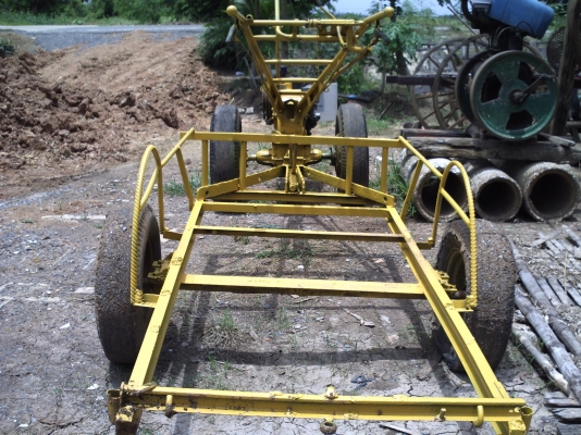 รถไถกำเลี้ยว 3 เกียร์ เครื่องมิซซู ทำสีมาใหม่แล้ว