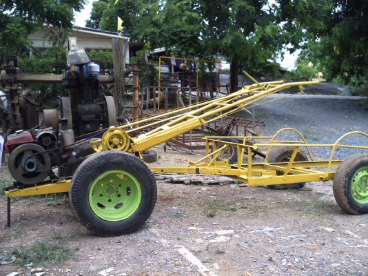 รถไถกำเลี้ยว 3 เกียร์ เครื่องมิซซู ทำสีมาใหม่แล้ว