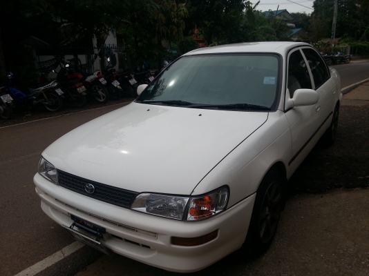 ขาย TOYOTA, COROLLA 1.6 GXi  เกียร์ออโต้ สีขาวมุก เครื่องเสียงชุดใหญ่ เจ้าของขายเอง