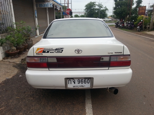 ขาย TOYOTA, COROLLA 1.6 GXi  เกียร์ออโต้ สีขาวมุก เครื่องเสียงชุดใหญ่ เจ้าของขายเอง