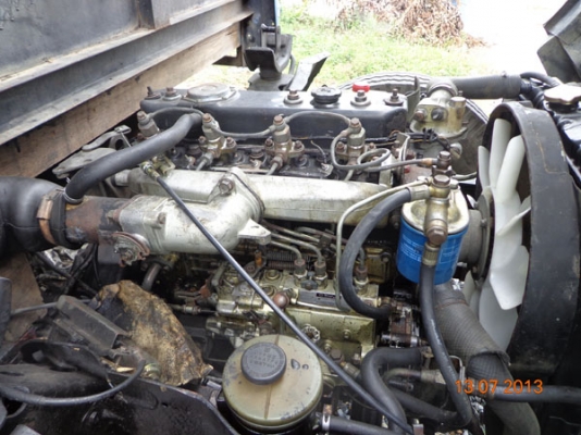 ISUZU NPR 59L รถประกอบ เครื่อง 115 แรงม้า 4BD1 พวงมาลัยพาวเวอร์ เกียร์สั้น(มีเกียร์พิเศษlo-hi) กระบะคาร์โก้ คอกแป๊ปน้ำ ยาว 4.30 ม. สภาพเดิมๆ พร้อมใช้ ทะเบียนพร้อมโอน