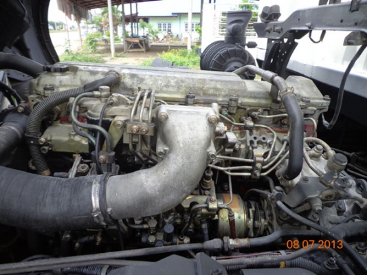 HINO MEGA FL1J รถห้าง เครื่อง 220 แรงม้า JO8C TERBO INTER COOLER พวงมาลัยพาวเวอร์ เบรกทิฟฟี่ กระบะเห