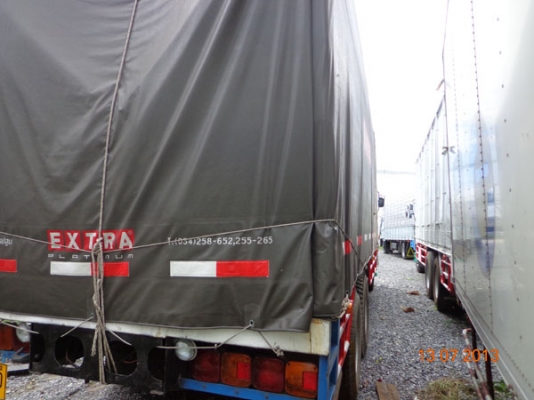 HINO FL1J รถห้าง 10 ล้อ 1เพลา เครื่อง 210 แรงม้า JO8C พวงมาลัยพาวเวอร์ เบรกทิฟฟี่ กระบะเหล็กคอกสูง ย