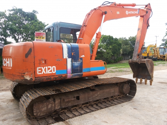 ขายรถขุดEX120-2 เก่านอก ขายตามสภาพ