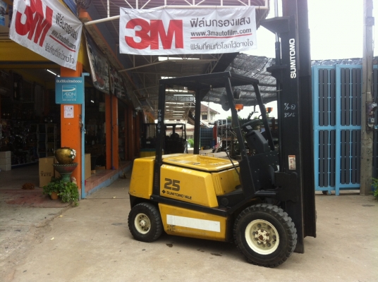 ขายฟอร์คลิฟต์ SUMITOMO FG25PV , เกียร์ MT , เสา  4 M , ขอบคุณมากครับ นคร เฟอร์นิเจอร์
