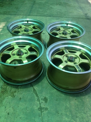 ขายล้อTE37V ขอบ15 กว้าง8 งานไต้หวัน ถูกๆ