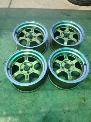 ขายล้อTE37V ขอบ15 กว้าง8 งานไต้หวัน ถูกๆ