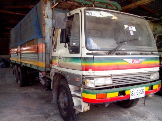 ขาย 6ล้อ FTR  แปลงเป็นสิบล้อเพลาเดียวยาว 7.2 เมตร