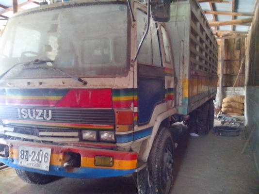 ขาย 6ล้อ FTR  แปลงเป็นสิบล้อเพลาเดียวยาว 7.2 เมตร